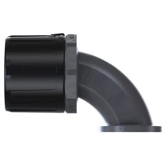 Side view of Atkore Flexicon FPAU 90 Degree Conduit Fitting