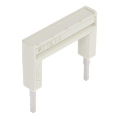 Front view of WAGO TOPJOB®S 2001 Series Jumper Bar, from 1 to 5, Light Grey (Part Number: 2001-435)