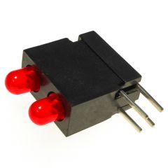 Side view of MARL 122 Series PCB Mounted LED with Red/Green Bi-Colour LED (Part Number: 122-330-04)