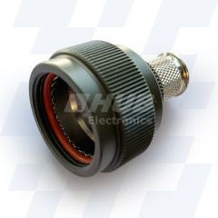 A17-880-2U06 - EMCA Straight Screened Adaptor, MIL-C-26482 Series I (PAT 105), Olive Drab Hybrid, Shell Size 10