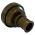 Rear view of EMCA Straight Screened Adaptor in Olive Drab Cadmium finish (Part Number: A37-526-7614KN)
