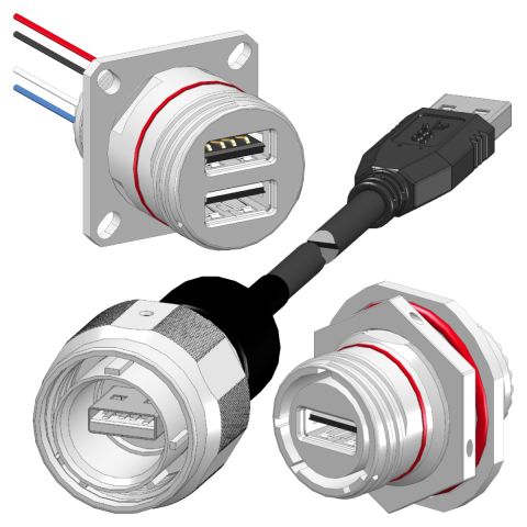 EMCA Connector Solutions USB-A Data Connectors