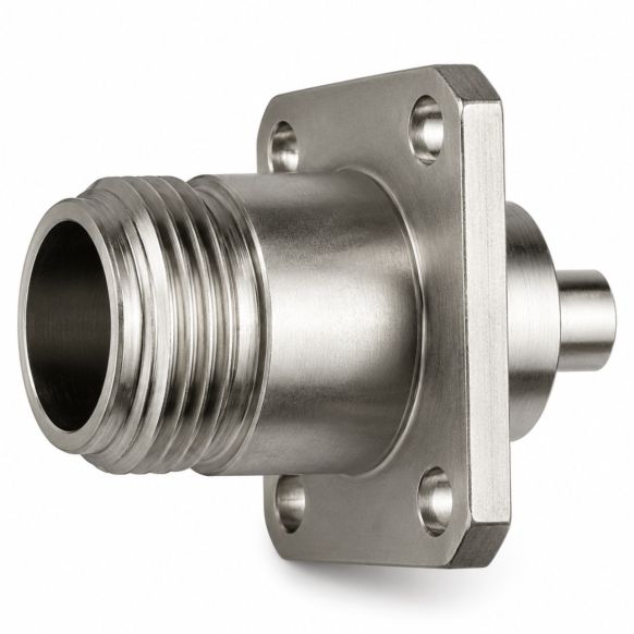 Side view of Telegärtner N Series Jack (Part Number: J01021A0164 (100024017))