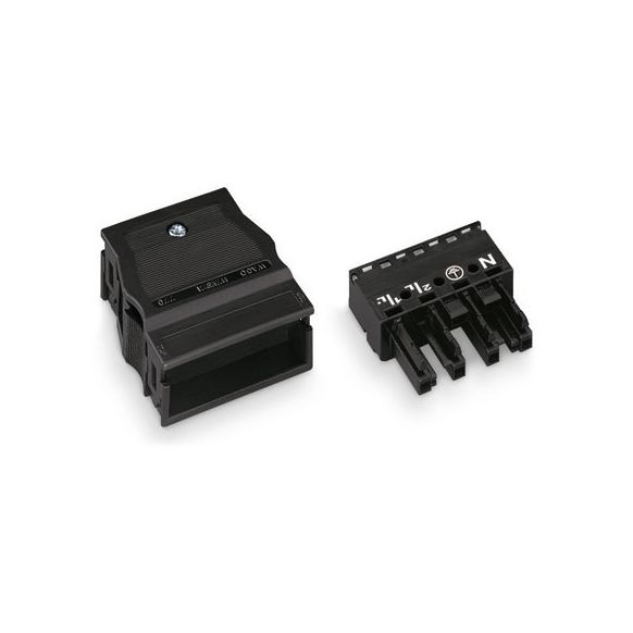 WAGO WINSTA® MIDI 770 Series Socket 4 Pole with Strain Relief Housing - 770-104