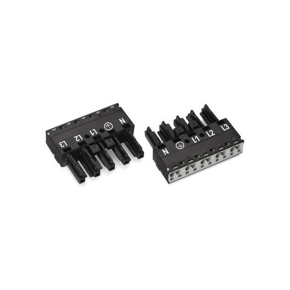 WAGO WINSTA® MIDI 770 Series Socket 5 Pole without Strain Relief Housing - 770-205