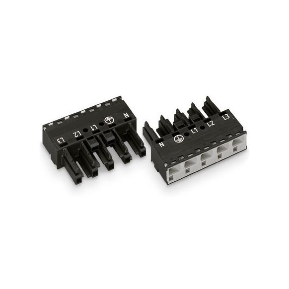 WAGO WINSTA® MIDI 770 Series Socket 5 Pole without Strain Relief Housing - 770-405