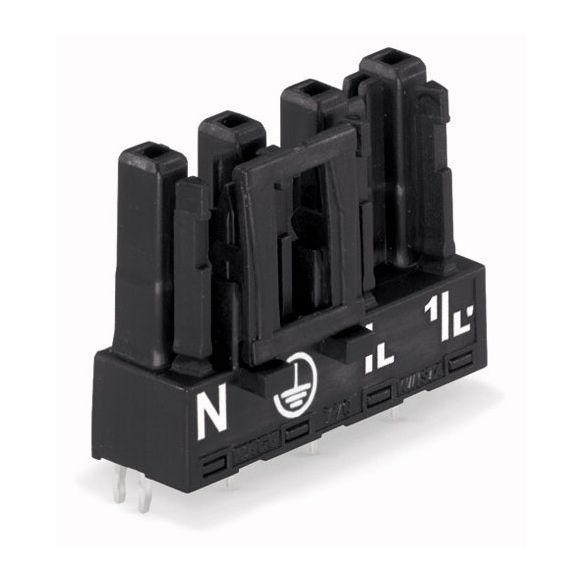 WAGO WINSTA® MIDI 770 Series Socket 4 Pole for PCBs - 770-804