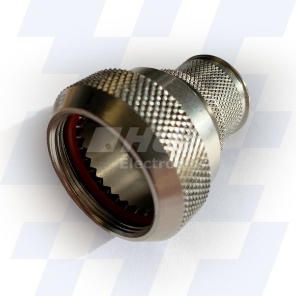 A17-880-4507 - EMCA Straight Screened Adaptor, MIL-C-26482 Series I (PAT 105), Electroless Nickel, Shell Size 14