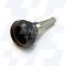 A37-230-3408 - EMCA Straight Braid Tail Adaptor, MIL-DTL-38999 Series III, Olive Drab Zinc Cobalt, Shell Size 13