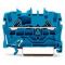 WAGO TOPJOB®S 2000 Series Rail Mounted 2 Conductor Through Terminal Block - 2000-1204