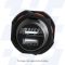 S37-406-25 - EMCA Connector Solutions Double USB Receptacle, Electroless Nickel