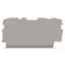 WAGO TOPJOB®S 2000 Series 3 Conductor End and Intermediate Plate - 2000-1391
